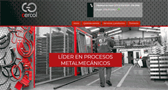 Desktop Screenshot of cercol-colombia.com